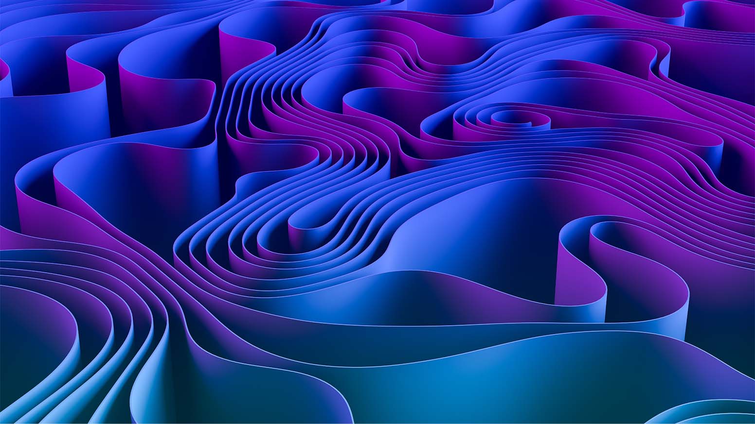 Blue and Purple wave pattern
