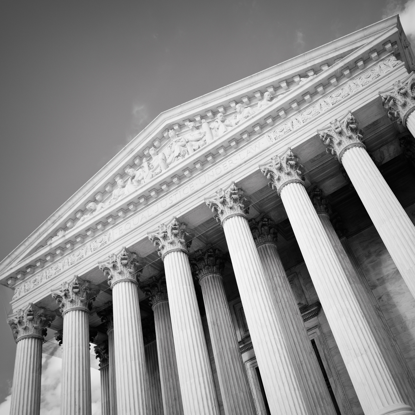 The United States Supreme Court building in Washington DC.