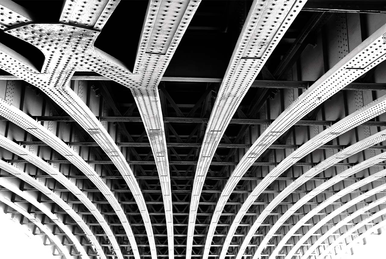 Conflict of interest - Carcass of the bridge. Technogenic abstract