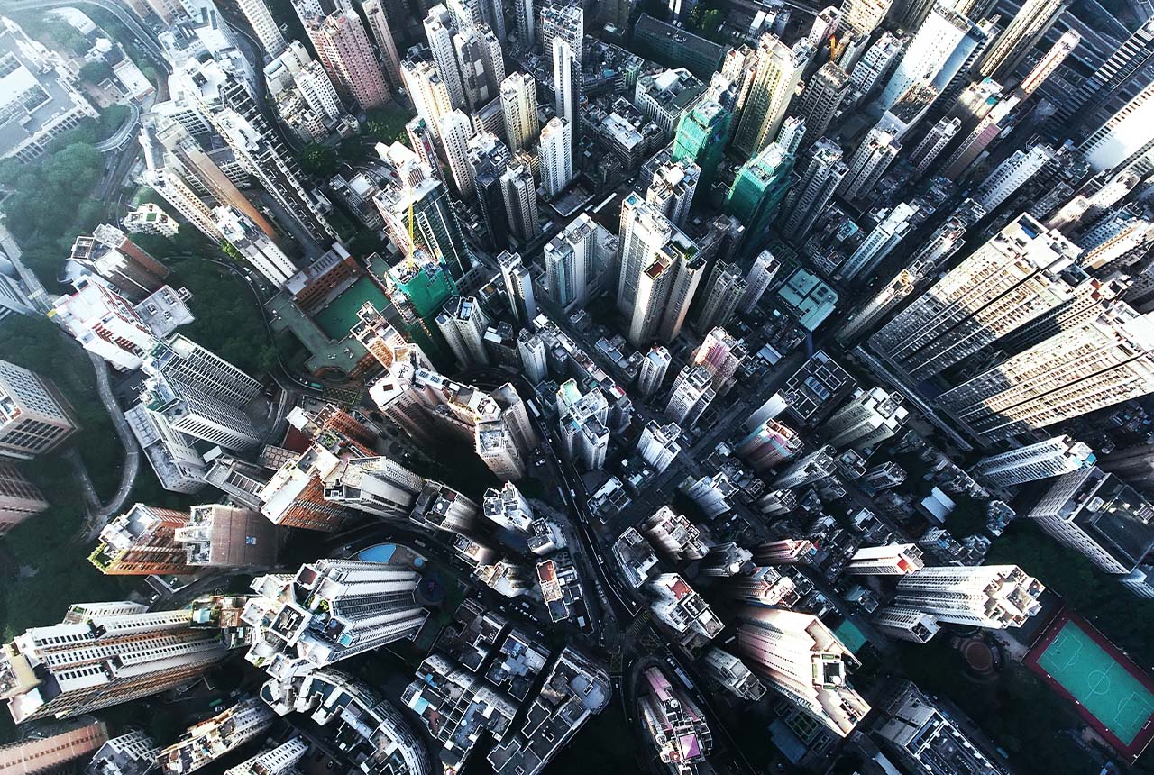 Aerial Views of Cities Around the World
